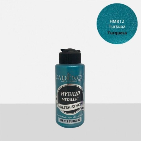 Turquesa pintura Hybrid Metallic multisuperficies Cadence | L'aura Bella