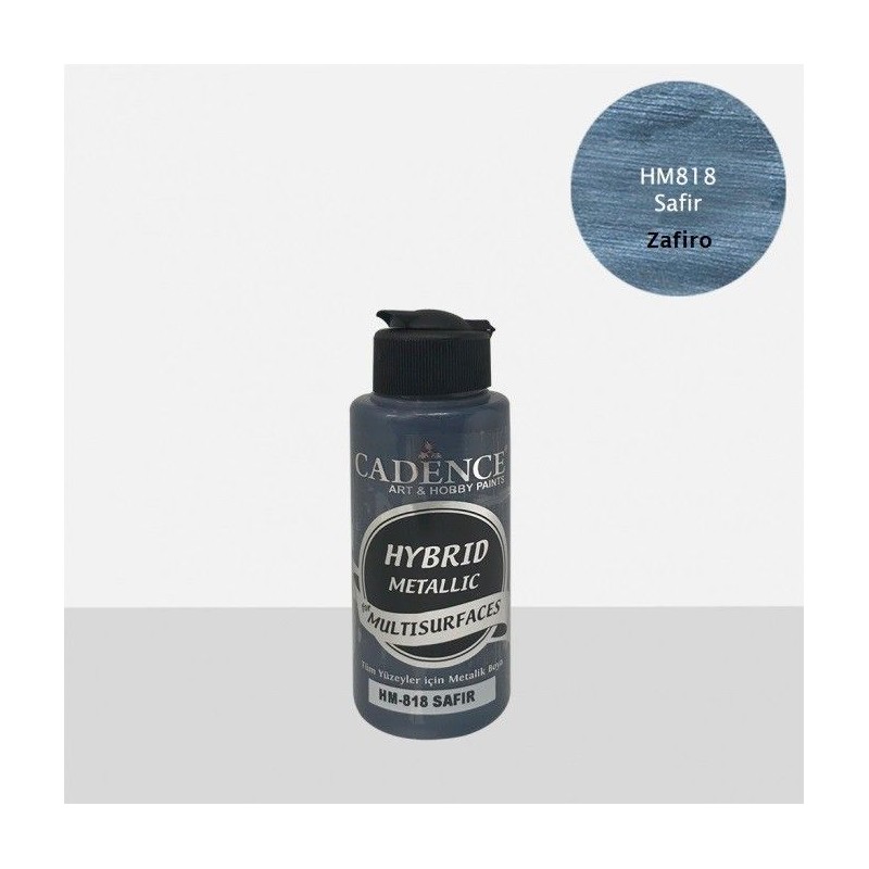 Zafiro pintura Hybrid Metallic multisuperficies Cadence | L'aura Bella