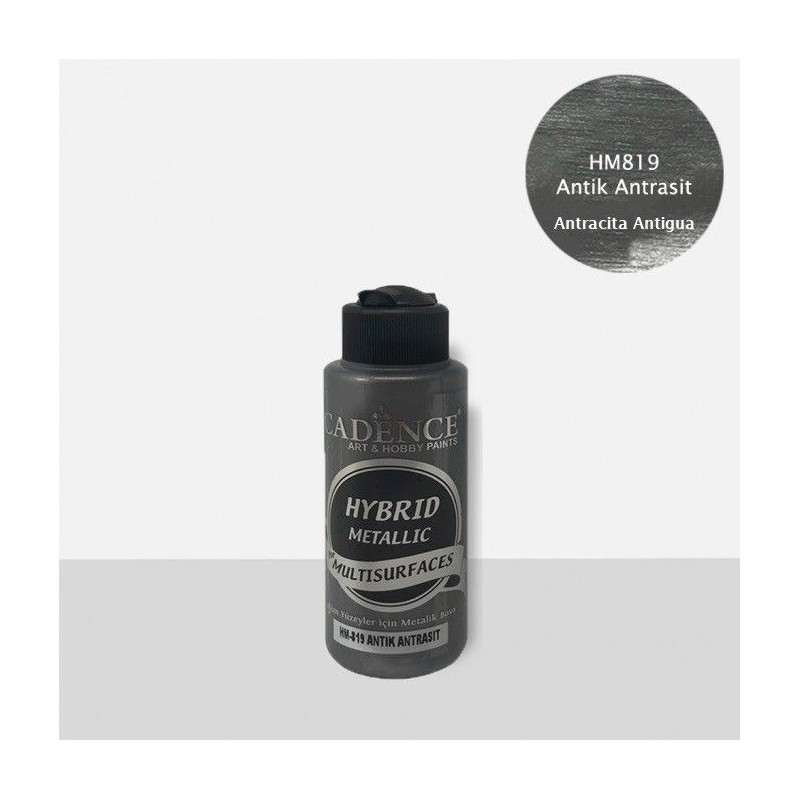 Antracita Antigua pintura Hybrid Metallic multisuperficies Cadence | L'aura Bella