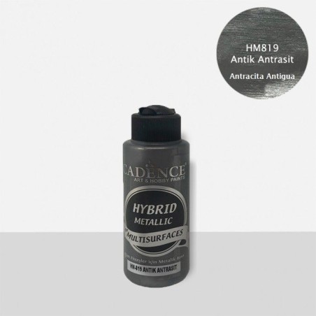 Antracita Antigua pintura Hybrid Metallic multisuperficies Cadence | L'aura Bella