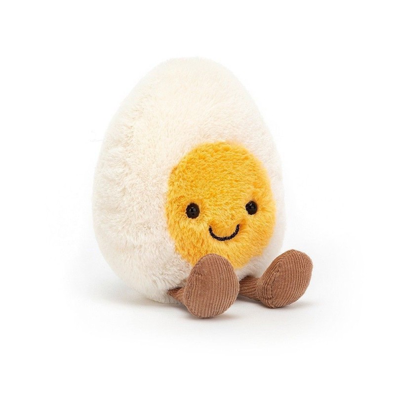 Amuseables Happy Boiled Egg. Huevo feliz. Jellycat A6BE | L'aura Bella