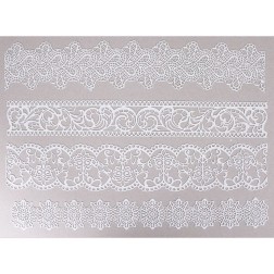 Molde de silicona Artis Decor 4 cenefas MSAD-17 | L'aura Bella