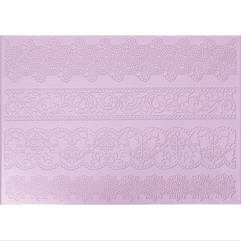 Molde de silicona Artis Decor 4 cenefas MSAD-17 | L'aura Bella