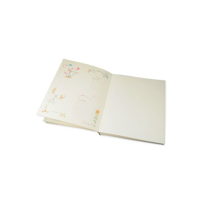 Cuerpo Álbum fotos COMUNIONE italiano 205x245mm Marfil 30 h | L'aura Bella