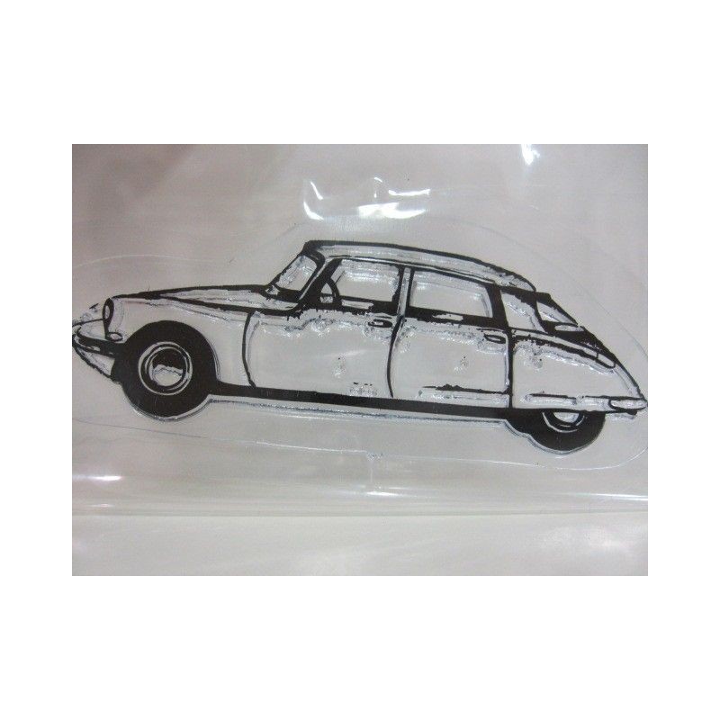 Sello acrílico con diseño de un coche | L'aura Bella