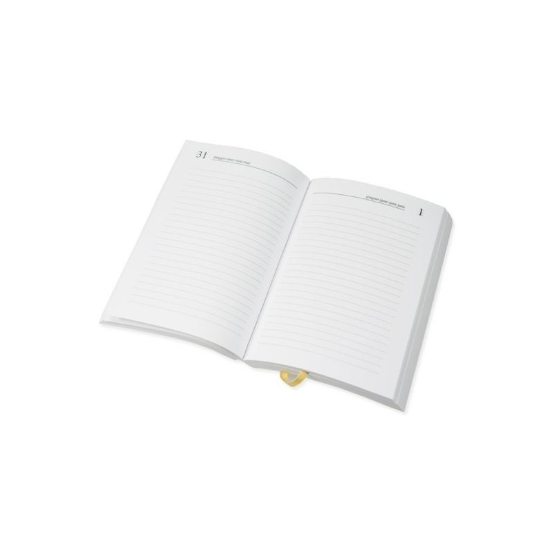 Agenda Diaria 90x130 mm. Blanco Encuadernación | L'aura Bella