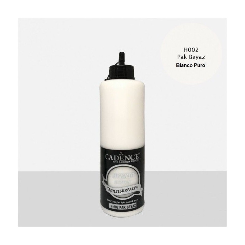 Blanco Puro 500ml pintura Hybrid multisuperficies Cadence | L'aura Bella