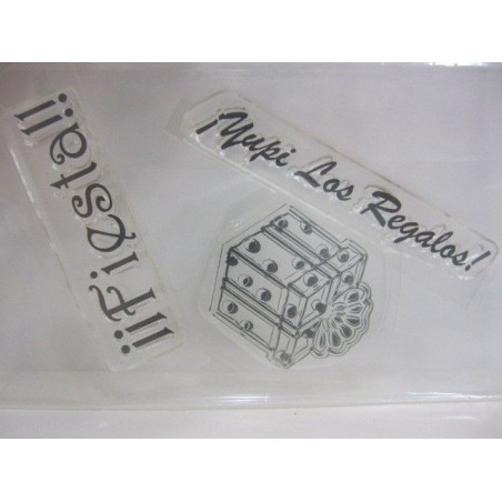 Frases: Fiesta, Yupi los regalos. Regalo