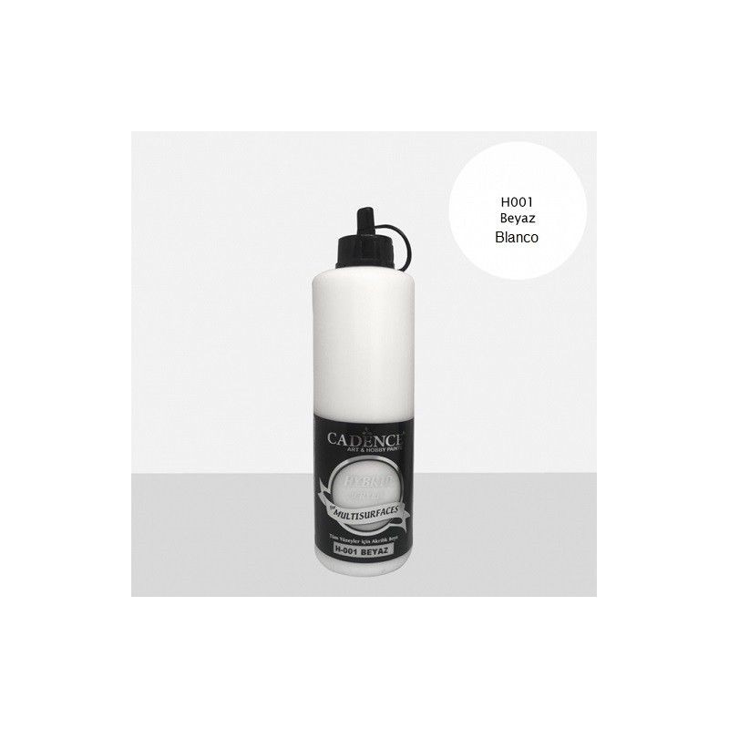 Blanco H001 500 ml pintura Hybrid multisuperficies Cadence | L'aura Bella