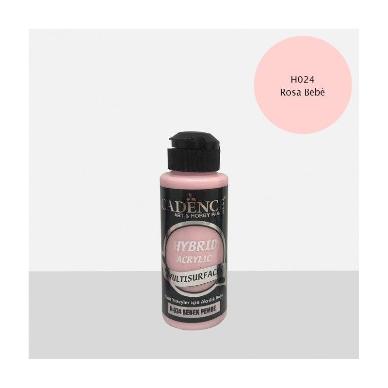 Rosa Bebé H024 pintura Hybrid multisuperficies Cadence | L'aura Bella