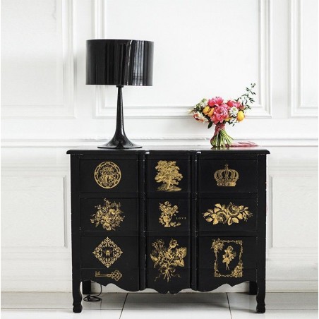Gilded Home and Nature. Transfer, calcomania REDESIGN DECOR TRANSFERS®