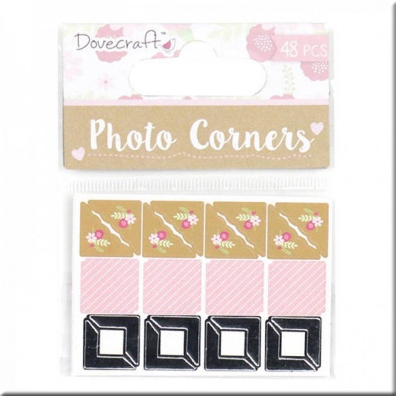 Photo corners. Wedding. Dovecraft planner accessory | L'aura Bella