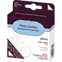 Photo Corners Clear. 250 pcs