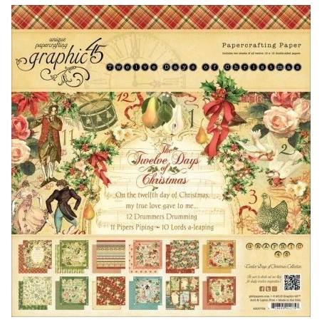 12 Days of Christmas Deluxe Collectors Graphic 45 | L'aura Bella