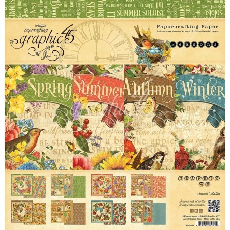 Seasons de Graphic 45. Colección Scrapbooking. | L'aura Bella