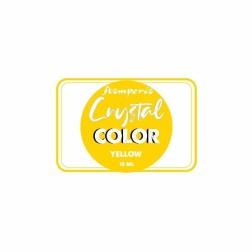 Crystal Color Amarillo. Pigmento resina Stamperia KACY03 | L'aura Bella