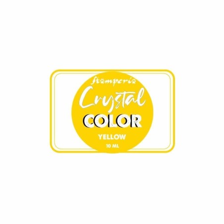 Crystal Color Amarillo. Pigmento Stamperia