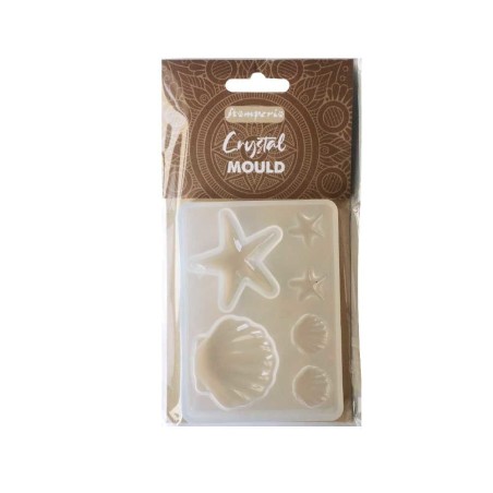 Crystal Mould Shells, molde silicona Stamperia KACM01 | L'aura Bella