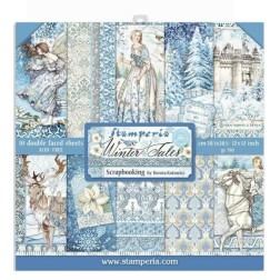 Winter Tales. Colección scrapbooking Stamperia SBBL76 | L'aura Bella