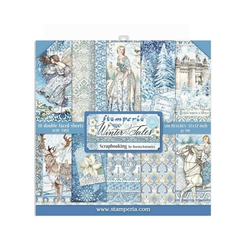 Winter Tales. Colección scrapbooking Stamperia SBBL76 | L'aura Bella