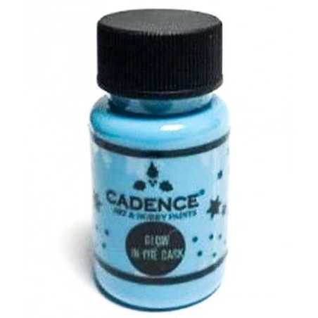 Glow in the dark Azul. Pintura fotoluminiscente Cadence | L'aura Bella