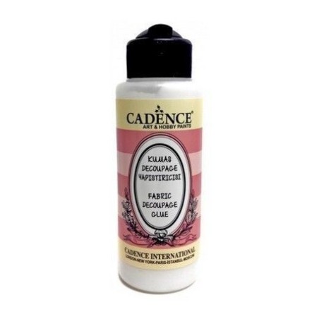 Decoupage textil Cadence. Fabric decoupage glue. 120 ml | L'aura Bella