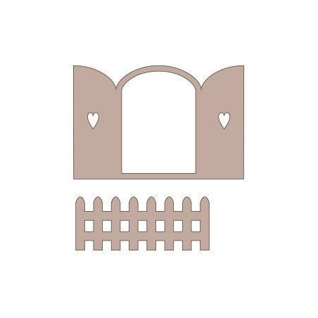 Set de Valla y Ventana. Dayka Trade. CART-209