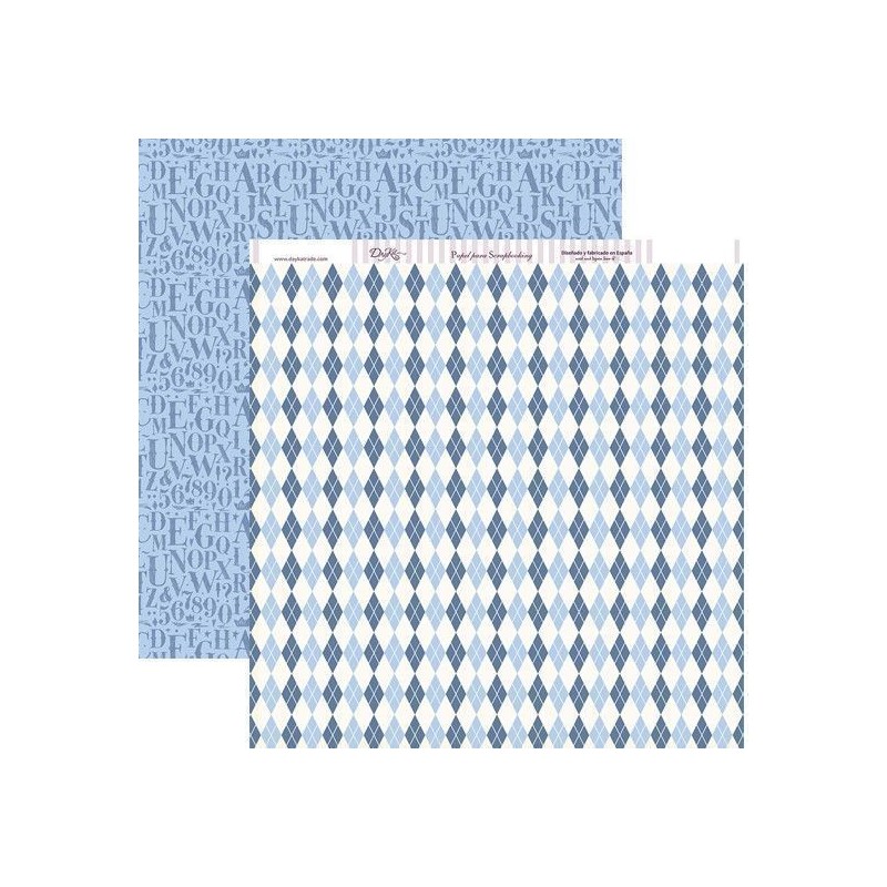 Papel Scrapbooking Comunión niño. Dayka Trade SCP-246 | L'aura Bella