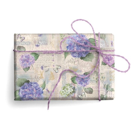 Hortensia Bouquets. Kartos Gold. 70x100 cm. Papel para encuadernación