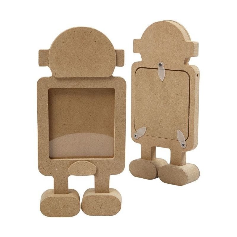 Marco de madera con forma de Robot | L'aura Bella