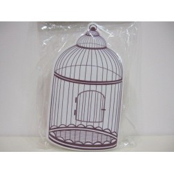 Sello de caucho con base de foam, Jaula. 8x15cm. Stampo | L'aura Bella