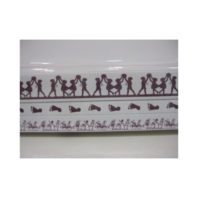 3 sellos de caucho sobre base de foam. Niños. 30cm | L'aura Bella