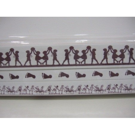 3 sellos de caucho sobre base de foam. Niños. 30cm | L'aura Bella