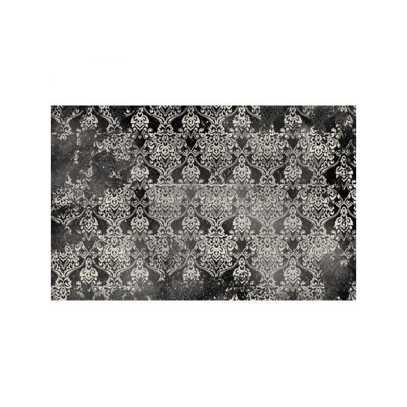 Dark Damask. Decoupage Decor Tissue Paper Redesign | L'aura Bella