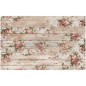 Shabby Floral. Decoupage Decor Tissue Paper Redesign. Prima Marketing
