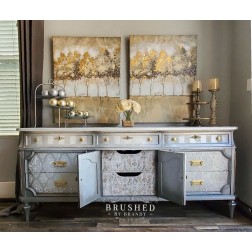 Washed Damask. Decoupage Decor Tissue Paper Redesign | L'aura Bella
