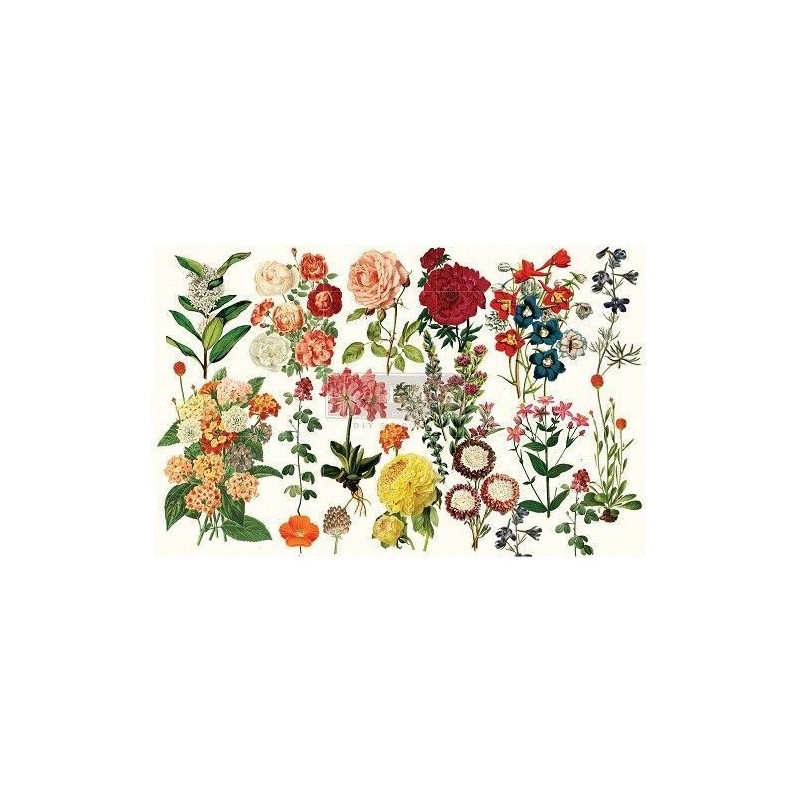 Forest Garden. Decoupage Decor Tissue Paper Redesign | L'aura Bella