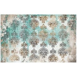 Patina Flourish. Decoupage Decor Tissue Paper Redesign | L'aura Bella