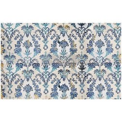 Cobalt Flourish. Decoupage Decor Tissue Paper Redesign | L'aura Bella