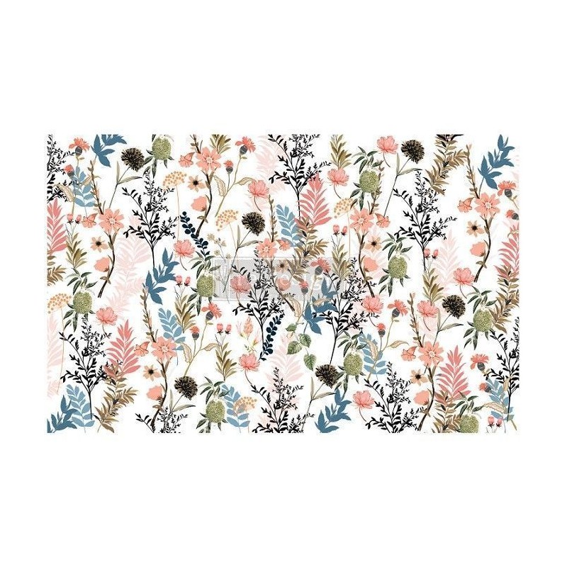 Pretty Meadows. Decoupage Decor Tissue Paper Redesign | L'aura Bella