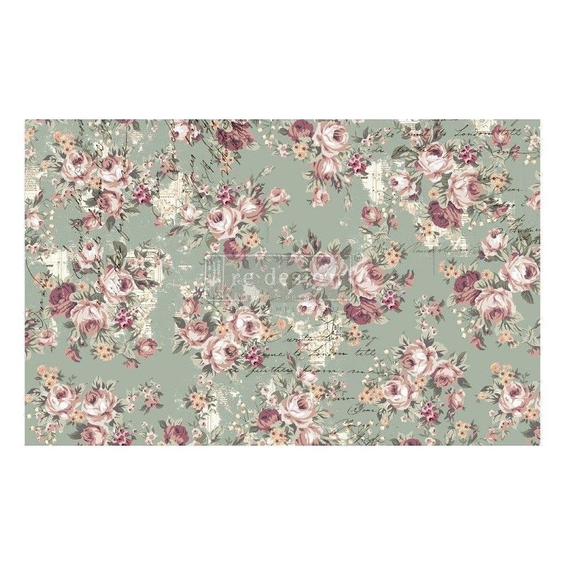 Olivia. Decoupage Decor Tissue Paper Redesign | L'aura Bella