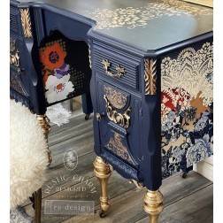 Skull Chinoiseri Decoupage Decor Tissue Paper Redesign | L'aura Bella