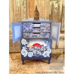 Skull Chinoiseri Decoupage Decor Tissue Paper Redesign | L'aura Bella