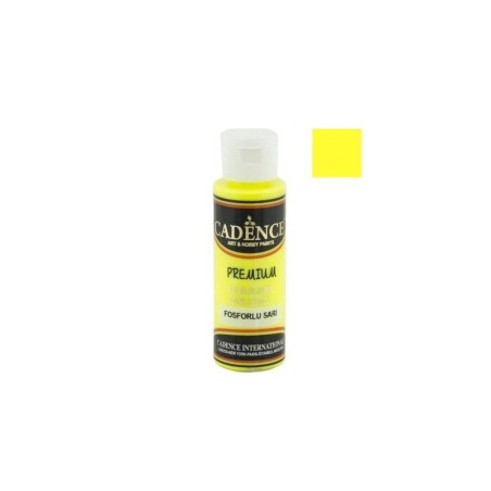 Fluor Amarillo pintura acrilica Premium Cadence PRE12628 | L'aura Bella