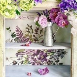 Vigorous Violet REDESIGN DECOR TRANSFERS® 650391 | L'aura Bella