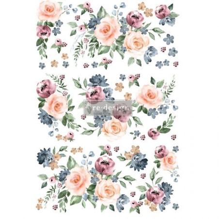Watercolor Bloom REDESIGN DECOR TRANSFERS® 650322 | L'aura Bella