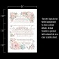 Pure Light Floral. Transfer, calcomania REDESIGN DECOR TRANSFERS®