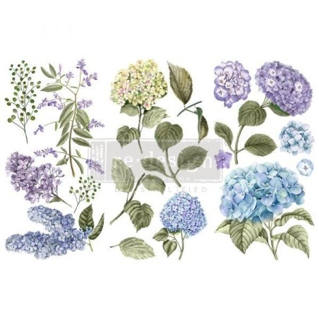 Mystic Hydrangea REDESIGN DECOR TRANSFERS® 653408 | L'aura Bella