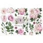 Delicate Roses. Transfer, calcomania REDESIGN DECOR TRANSFERS®