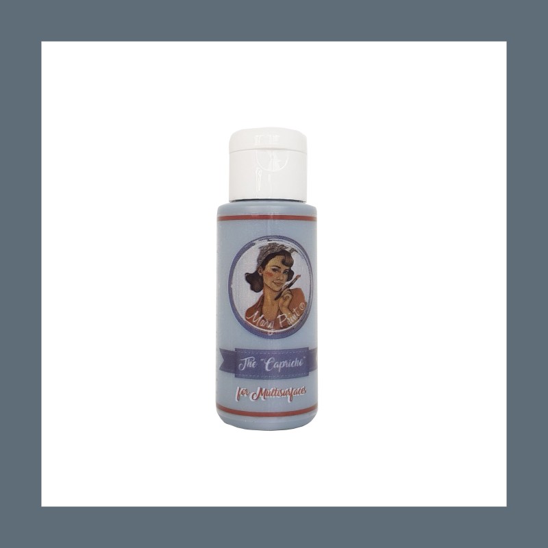 Esmalte acrílico Capricho Mary Paint Azul Francés A012 | L'aura Bella